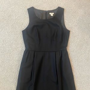 Wool Jcrew Black work dress